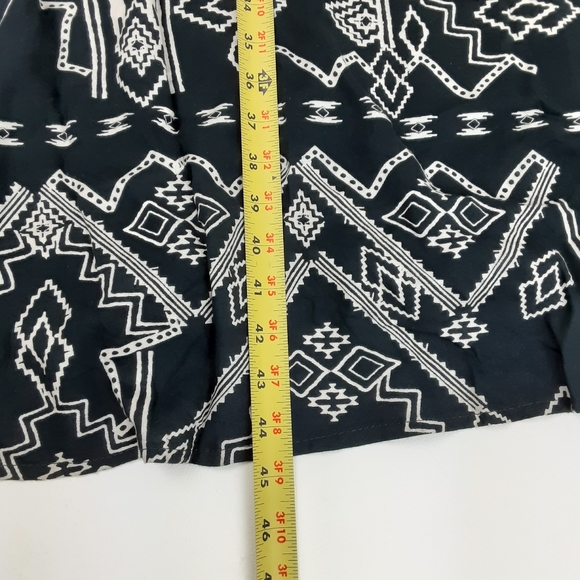 BILLABONG Blk/White Aztec Print Maxi Dress - Picture 8 of 8